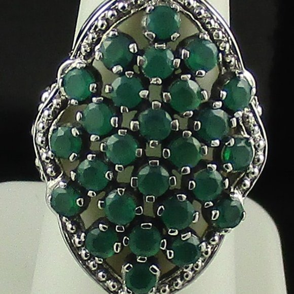 Nicky Butler 2.60ct Green Chalcedony Ring - Picture 6 of 8